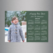 2026 Kalender Foto Gelukkig Nieuwjaar Groene Magne