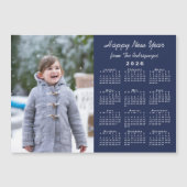 2026 Kalender Foto Gelukkig Nieuwjaar Marine Magne (Voorkant)