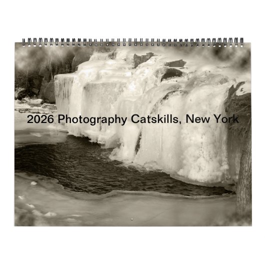 2026 Kalender Fotografie Catskills, New York (Hoes)