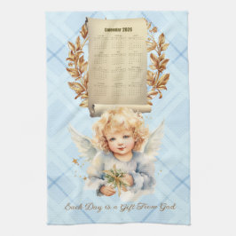 2026 Kalender Handdoek Elke Dag is een Geschenk va