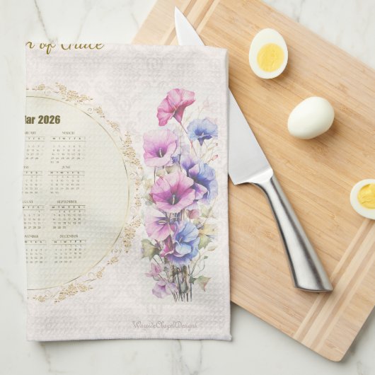 2026 Kalender Handdoek Kerk Een Seizoen Van Genade (Quarter Fold)