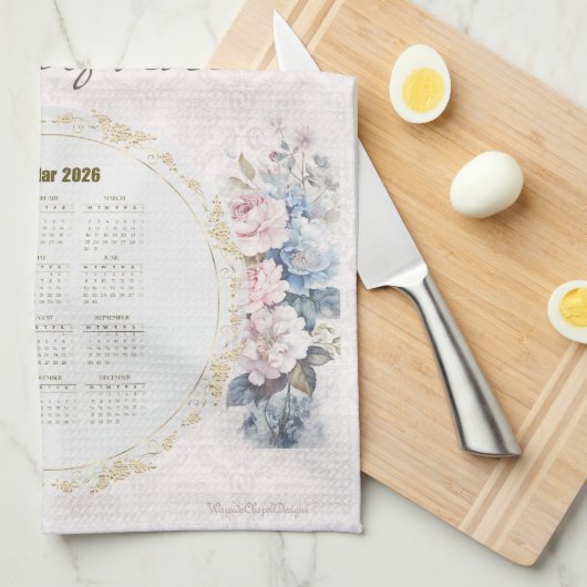 2026 Kalender Handdoek Kerk Een Seizoen Van Vrede (Quarter Fold)