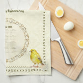 2026 Kalender Handdoek Keuken Gebed Huis Zegen (Quarter Fold)