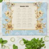 2026 Kalender Handdoek Mooie Beschermengel (Gevouwen)