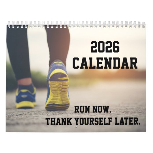 2026 Kalender Hardlopen Hardloper Fitness Voor Haa (Hoes)