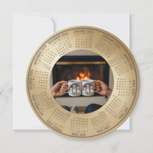 2026 kalender Kerstmis met huisdieren Kerstkaart