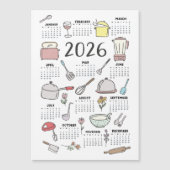 2026 Kalender keukengerei (Voorkant)