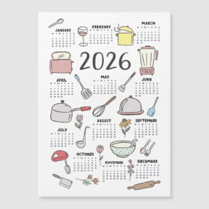 2026 Kalender keukengerei