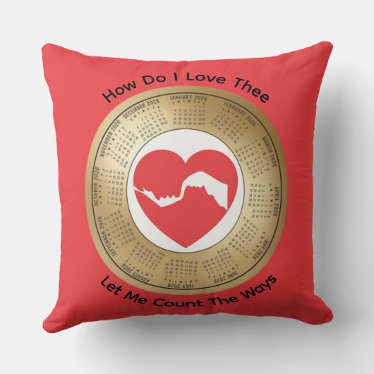 2026 Kalender Liefhebbers' Hoe Ik Van Je Hou Kussen (Achterkant)