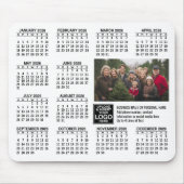 2026 Kalender - logo, foto bedrijf Muismat (Voorkant)