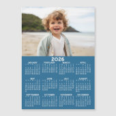 2026 Kalender met Foto - Jaar Uitzicht Magnetische (Voorkant)