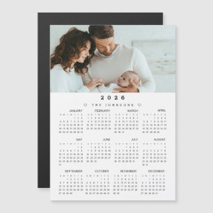 2026 Kalender met Foto - Volledig jaar overzicht m