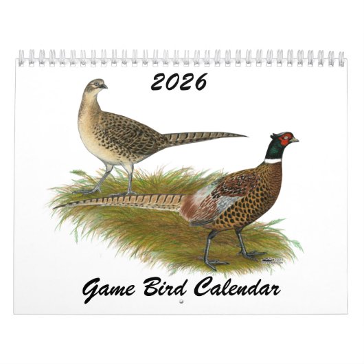 2026 Kalender met jachtvogels (Hoes)