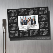 2026 Kalender met logo Contactinformatie Magneet Magnetische Uitnodiging