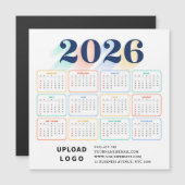 2026 Kalender Minimaal Modern Elegant Aangepast Lo (Voorkant / Achterkant)