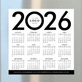 2026 Kalender Minimalistische moderne zakelijke Lo