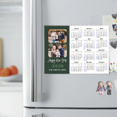 2026 Kalender Modern Sage Green 2 Foto Magnetisch