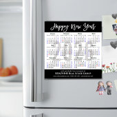 2026 Kalender Modern Script Business Magnetische K