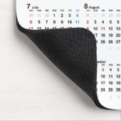 2026 Kalender Op Wit Muismat (Hoek)