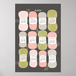 2026 Kalender Poster Bruin