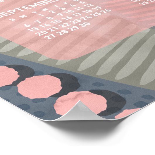 2026 Kalender Poster Ganzen Landschap (Hoek)