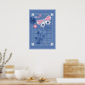 2026 Kalender Poster Vlinder (Keuken)