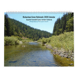 2026 Kalender Richardson Grove California Layout 2