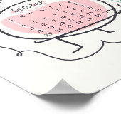 2026 Kalender Scheikunde Notities Poster (Hoek)