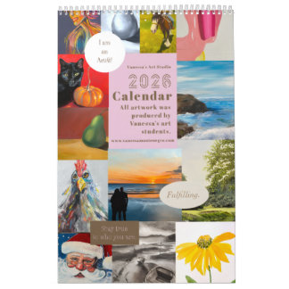 2026 Kalender Studenten van Vanessa's Art Studio 2
