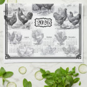  2026 Kalender Theedoek (Gevouwen)