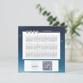 2026 Kalender Toevoegen Logo QR Code Kaart (Staand voorkant)