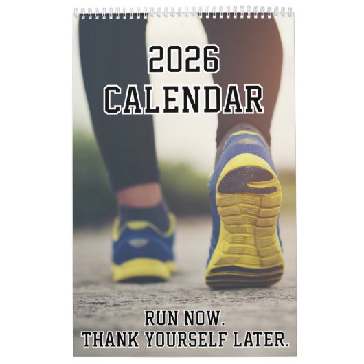 2026 Kalender voor vrouwelijke hardloper hardloopm (Hoes)