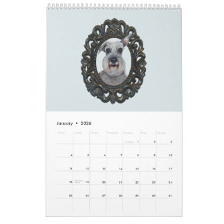 2026 Kalender Waterverf Pet Portraits door Amy DeV