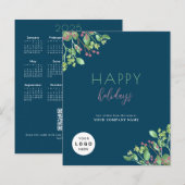 2026 kalender zakelijk QR promotionele vakantie ka (Voorkant / Achterkant)