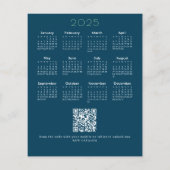 2026 kalender zakelijk QR promotionele vakantie ka (Achterkant)