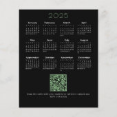 2026 kalender zakelijk QR promotionele vakantie ka (Achterkant)