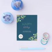 2026 kalender zakelijk QR promotionele vakantie ka Flyer (Enkel)