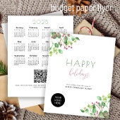 2026 kalender zakelijk QR promotionele vakantie ka Flyer