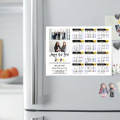 2026 Kalender Zwart Goud Business 2 Foto Magnetisc