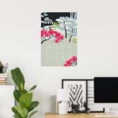 2026 kalenderposter Japanse tuin Poster (Thuiskantoor)