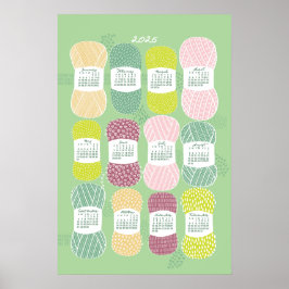 2026 kalenderposter Neo Mint Poster