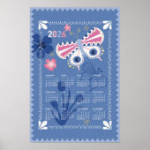 2026 kalenderposter vlinder poster (Voorkant)