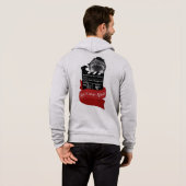 2026 Keeshond National Full Zip Hoodie (Achterkant volledig)