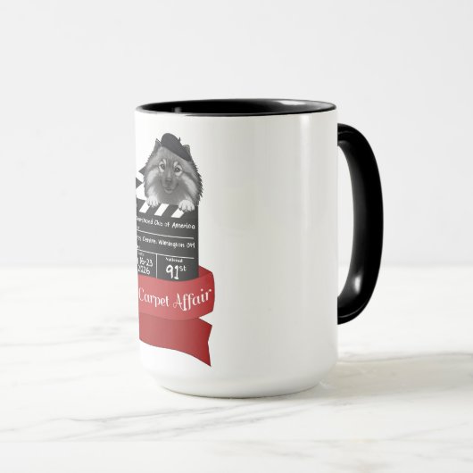 2026 Keeshond National Specialty Mok (Voorkant rechts)