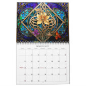2026 Keltische Knoop Kalender (Mar 2027)