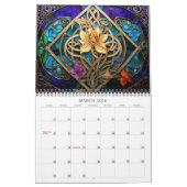 2026 Keltische Knoop Kalender (Mar 2026)