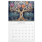 2026 Keltische Knoop Kalender 2 (Jan 2026)