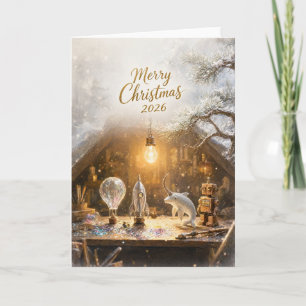 2026 Kerst Ornamente Kaart