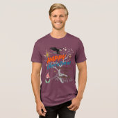 2026 kerst Tri-Blend shirt (Voorkant volledig)