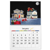 2026 Kerstkalender, één jaar Kalender (Jan 2027)